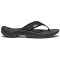 Black/Vapor - Keen - Women's Kona Leather Flip-Flop