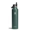 Fir - Hydro Flask - 24 oz Standard Mouth w/ Flex Straw Cap - Snapper