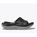 Black/Stellar Grey - HOKA - Unisex Ora Recovery Slide 3