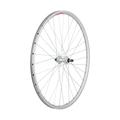 Silver - Sta-Tru - 700c Tubeless Ready Alloy QR Wheel - UCP Spokes