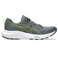 Steel Grey/Safety Yellow - ASICS - Gel-Contend 9 Extra Wide