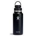 Black - Hydro Flask - 32 oz Wide Flex Chug Cap