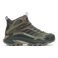 Olive - Merrell - Men's Moab Speed 2 Mid GORE-TEXM-.