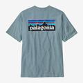 Thermal Blue - Patagonia - Men's P-6 Logo Responsibili-Tee