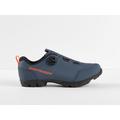 Battleship Blue/Radioactive Orange - Trek - Bontrager Evoke Mountain Bike Shoe