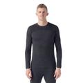 Charcoal/Black - Smartwool - Men's Intraknit Thermal Merino Base Layer Crew