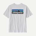White - Patagonia - Men's P-6 Logo Responsibili-Tee