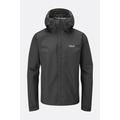 Black - Rab - Men's Downpour Eco Waterproof Jacket