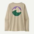 Pumice - Patagonia - Women's L/S Cap Cool Daily Graphic Shirt