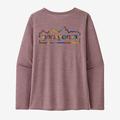 Stormy Mauve - Patagonia - Women's L/S Cap Cool Daily Graphic Shirt