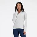 Ash Heather - New Balance - Women's Sport Essentials Space Dye Quarter Zip