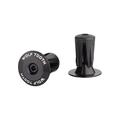 Black - Wolf Tooth Components - Alloy Bar End Plug