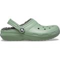 Moss/Multi - Crocs - Classic Lined Clog