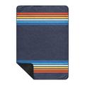 Coast Retro Rays - Rumpl - Printed Everywhere Mat - Ocean Fade