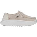 Cream - Crocs - Women's Wendy Peak Chambray