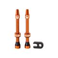 Orange - Cushcore - Alloy Tubeless Presta Valves