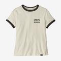 Log Off: Birch White - Patagonia - Women's CTA Ringer Responsibili-Tee