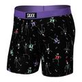 Dancing Skellies- Black - Saxx - Men's Vibe Super Soft Boxer Briefs
