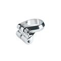 Silver - Electra - 28.6mm Seatpost Clamp with Rack Mounts