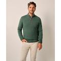 Moss - Johnnie-O - Mens Raynor Merino 1/4 Zip Sweater