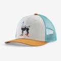 Fitz Roy Guanaco: White - Patagonia - Kid's Trucker Hat