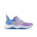 Lilac Glo/Sky Blue/Pixel Green - New Balance - Kids' Rave Run  v2