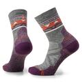 Ash-Charcoal - Smartwool - Women's Hike Light Cushion Zig Zag Valley Mid Crew Socks