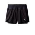 Black - Brooks Running - Women's Chaser 5" 2-in-1 Short 2.0