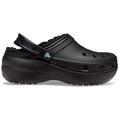 Black - Crocs - Women's Classic Platform Lined Clog