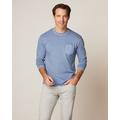 Navy - Johnnie-O - Men's Brennan 2.0 Long Sleeve T-Shirt