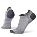 Light Gray - Smartwool - Run Zero Cushion Low Ankle Socks