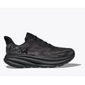 Black / Black - HOKA - Women's Clifton 9