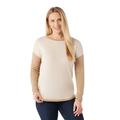 Almond Heather - Smartwool - Women's Shadow Pine Colorblock Sweater