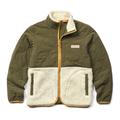 Dusty Olive/Cloud - Merrell - Women's Sherpa Mixup Full Zip Jacket