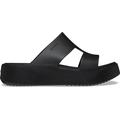 Black - Crocs - Women's Getaway Platform H-Strap