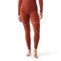 Pecan Brown-Guava Pink - Smartwool - Women's Intraknit Active Base Layer Bottom