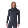 Charcoal Heather - Smartwool - Men's Classic Thermal Merino Base Layer 1/4 Zip