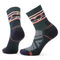 Twilight Blue - Smartwool - Women's Hike Light Cushion Zig Zag Valley Mid Crew Socks