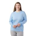 Serene Blue - Smartwool - Women's Classic All-Season Merino Base Layer Crew Plus