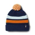 Deep Navy - Smartwool - Kid's Stripe Pom Beanie