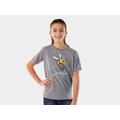 :Grey-: - Trek - Bee Youth T-Shirt