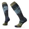 Charcoal - Smartwool - Women's Ski Snowpocalypse Pattern Over The Calf Socks