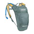 Stormy Sea/Mango - CamelBak - Kids' Mini M.U.L.E. 50oz Hydration Pack with Crux 1.5L