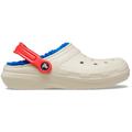 Bone / Multi - Crocs - Classic Lined Clog