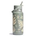 Botanical Bliss - Hydro Flask - 32 oz Wide Mouth with Flex Straw Cap