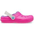 Pink Crush / Multi - Crocs - Kid's Classic Lined Clog