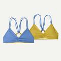 Abundant Blue - Patagonia - Women's Reversible Seaglass Bay Top