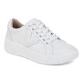 White Leather - Vionic - Women's Kearny Platform Lace Up Sneaker