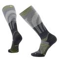Medium Gray - Smartwool - Run Compression Over The Calf Socks