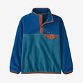 Wavy Blue - Patagonia - Kid's LW Synch Snap-T P/O